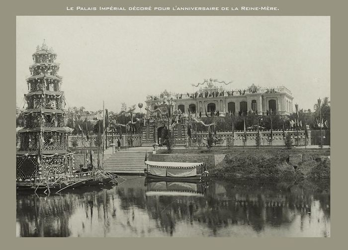 An Dinh Palace in Hue was commissioned by Emperor Khai Dinh and constructed in 1917, covering an area of 23,463 square meters