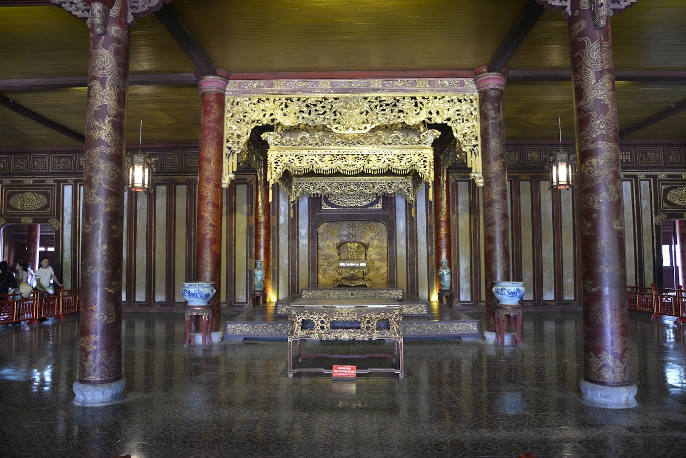 Thai Hoa Palace is the most important architectural structure in the Nguyen Dynasty's Royal Palace