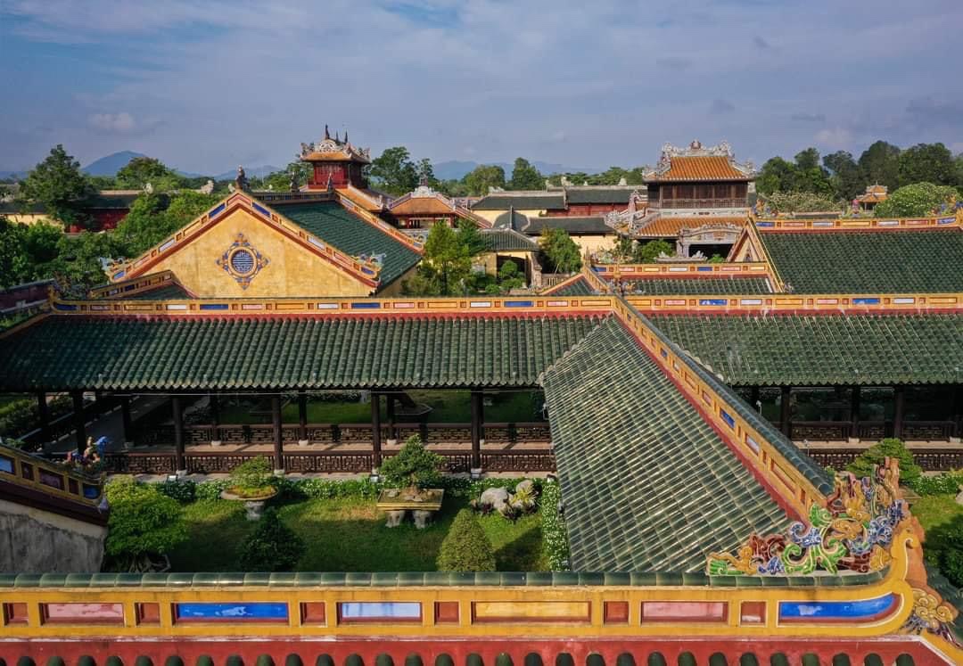 The Hue Imperial City was constructed over a period of 30 years