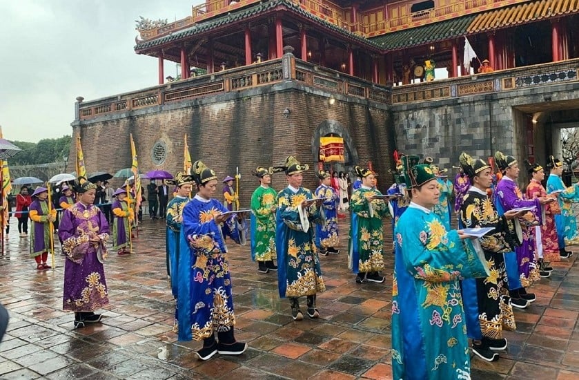 The festivals held at the Hue Imperial City are grand and spectacular