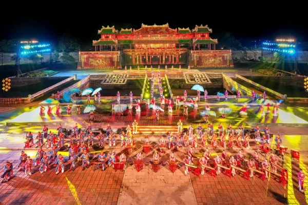 You can visit Hue in April or June of even-numbered years to attend festivals.