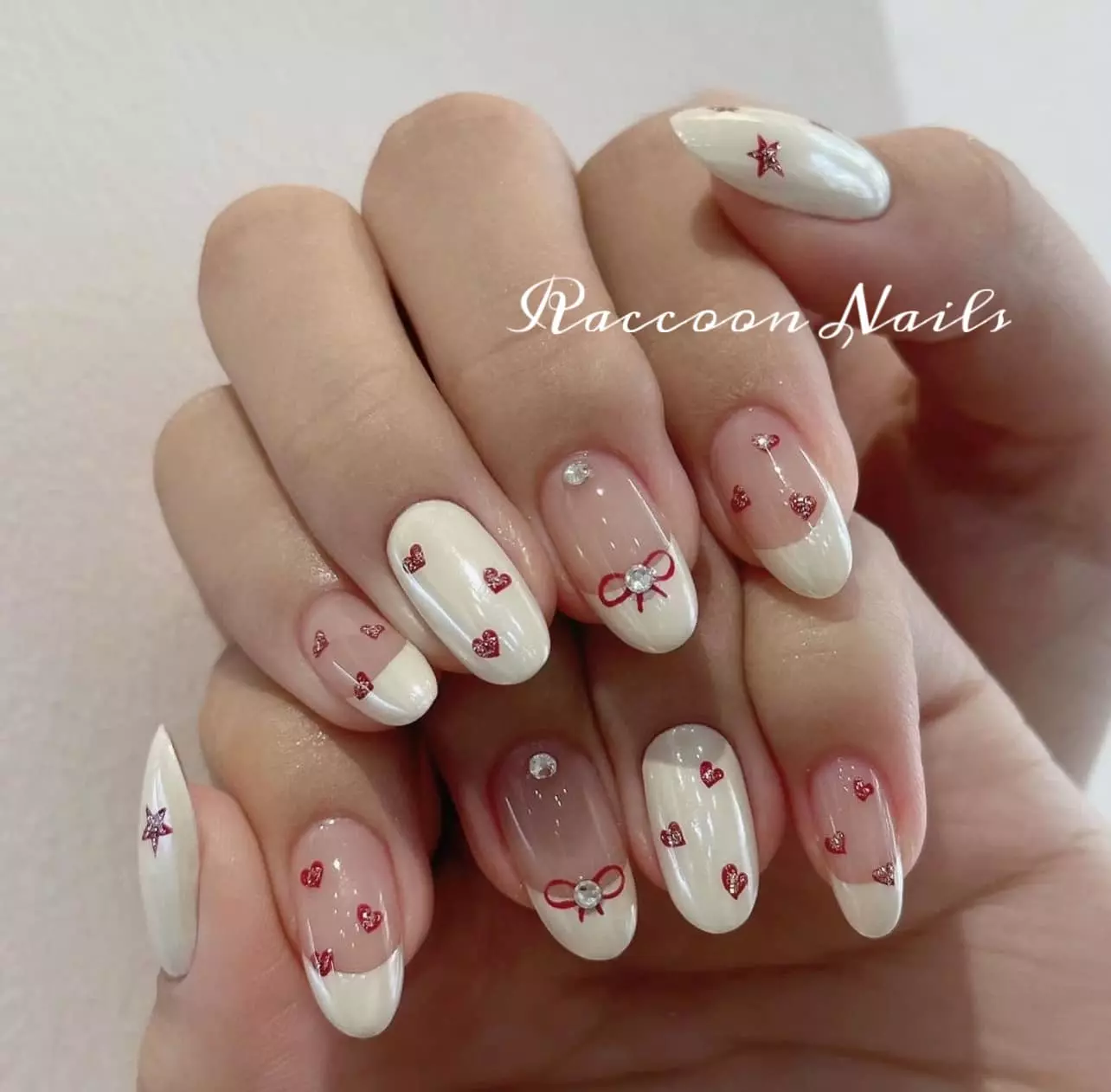 Stylish nail art designs at Raccoon Nail in Hue City, showcasing modern and feminine styles perfect for any occasion.